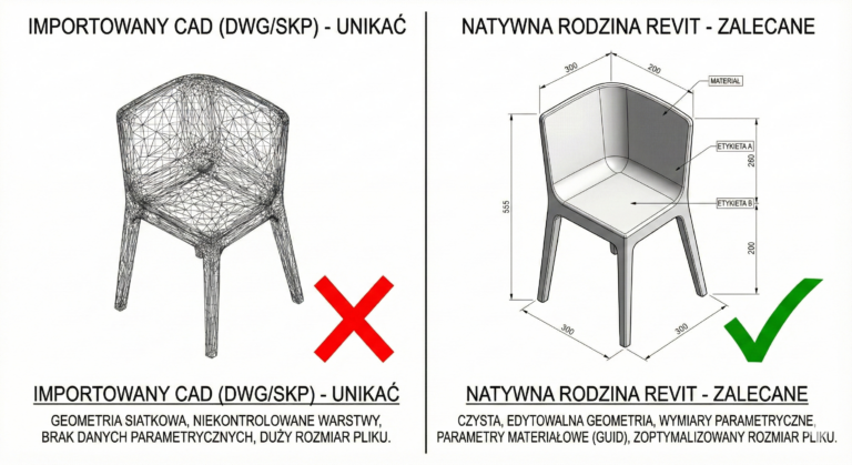 5 technicznych fundamentów standardu BIMobject, które warto wdrożyć wewnętrznie